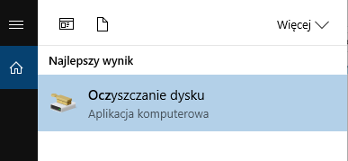 Oczyszczanie dysku