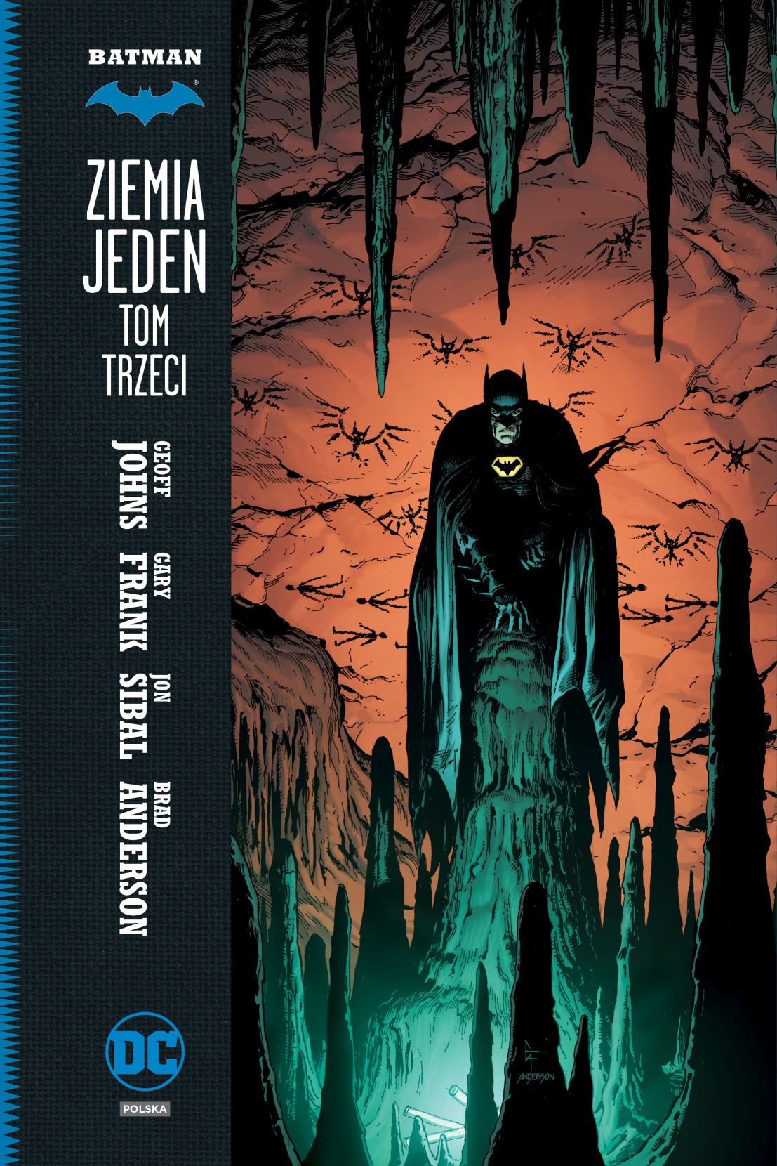 Okładka komiksu DC Deluxe. Batman – Ziemia Jeden, tom 3