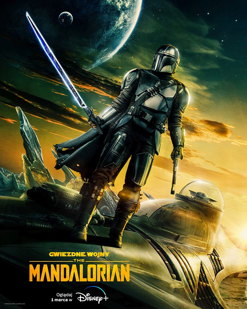 Plakat serialu The Mandalorian