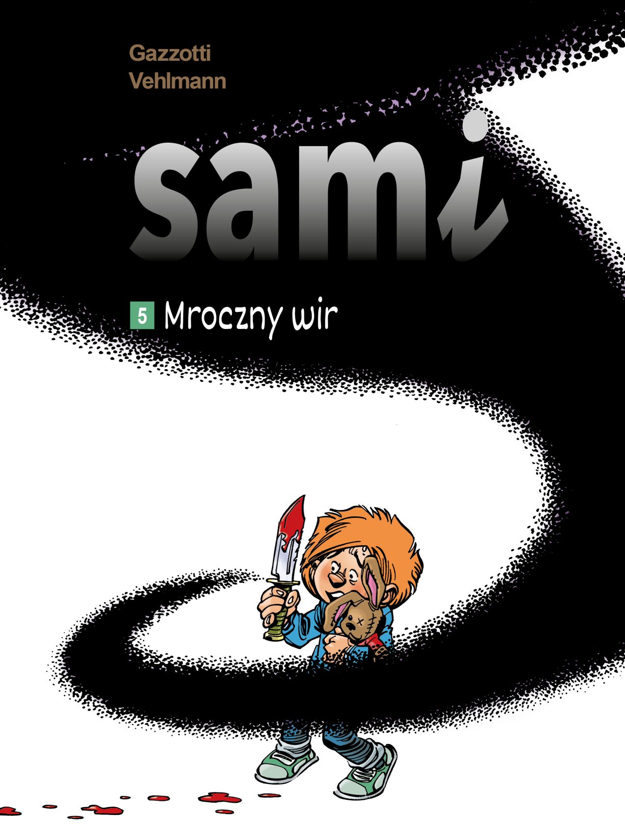 Okładka komiksu Sami. Mroczny wir, tom 5