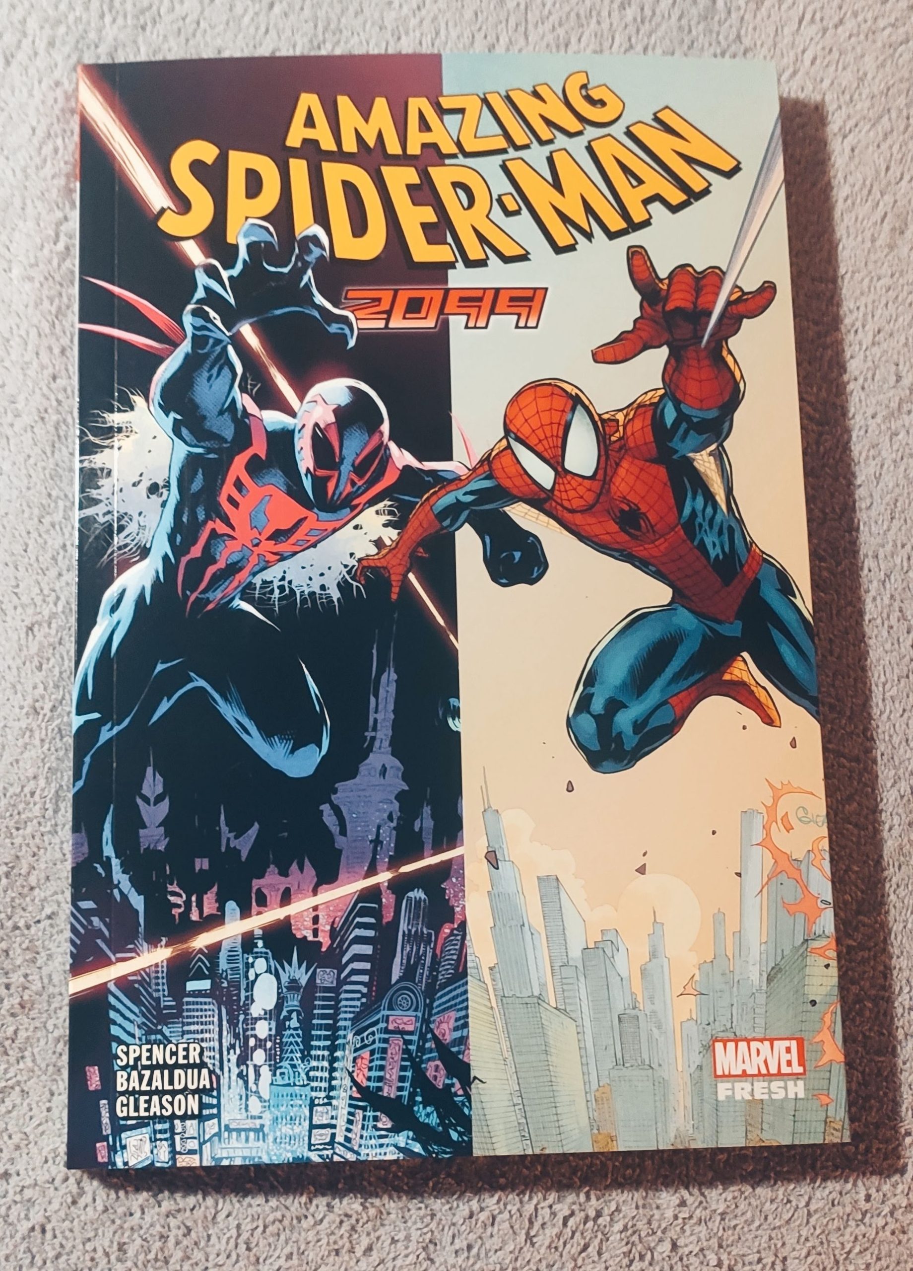 Na zdjęciu okładka komiksu Amazing Spider-Man 2099