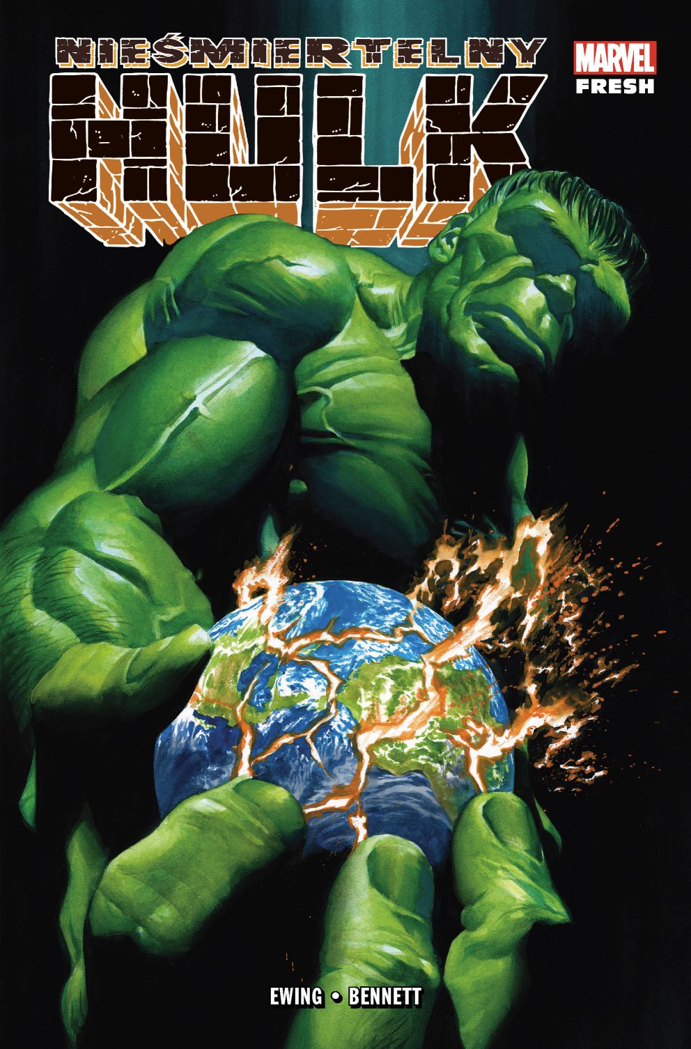 Okładka komiksu Marvel Fresh. Nieśmiertelny Hulk, tom 3