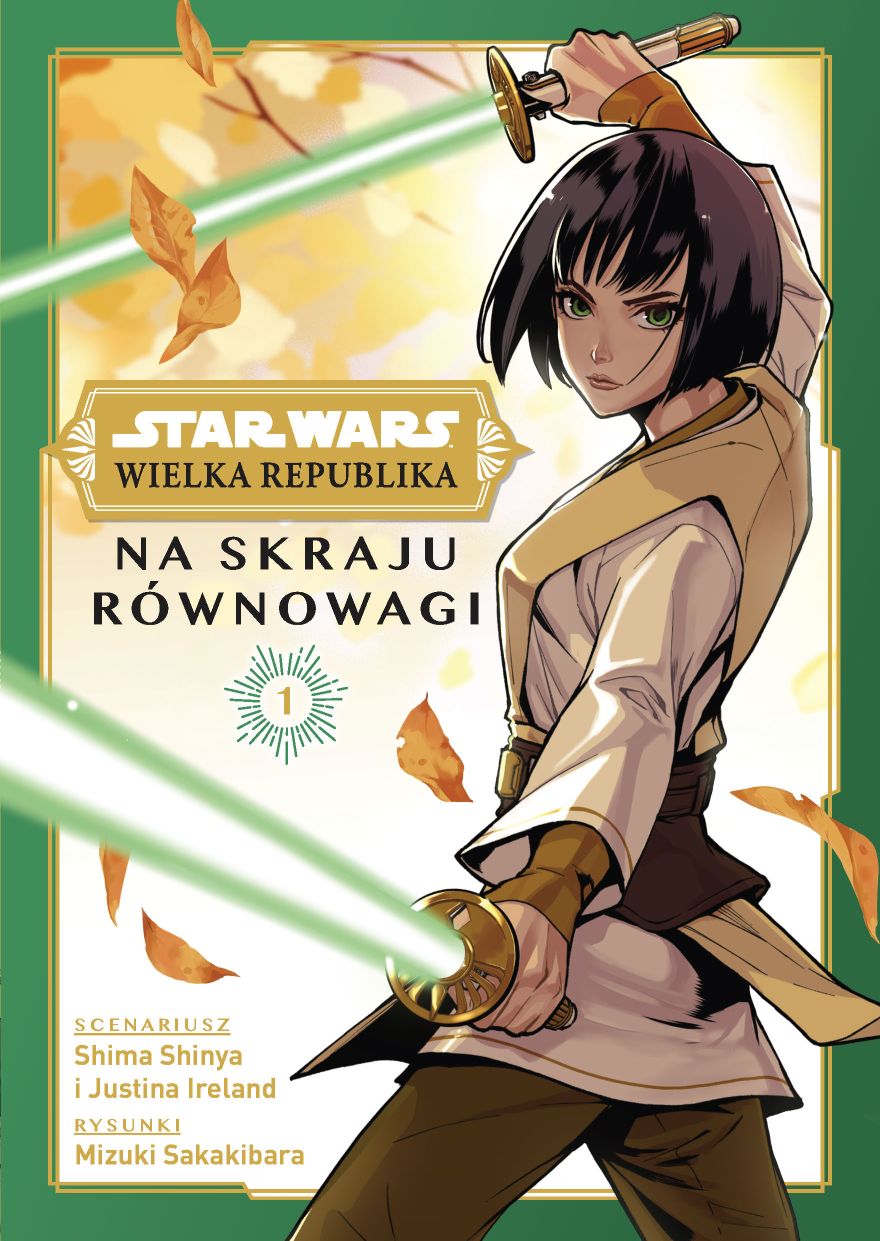 Okładka komiksu Star Wars. Wielka Republika. Na skraju równowagi, tom 1