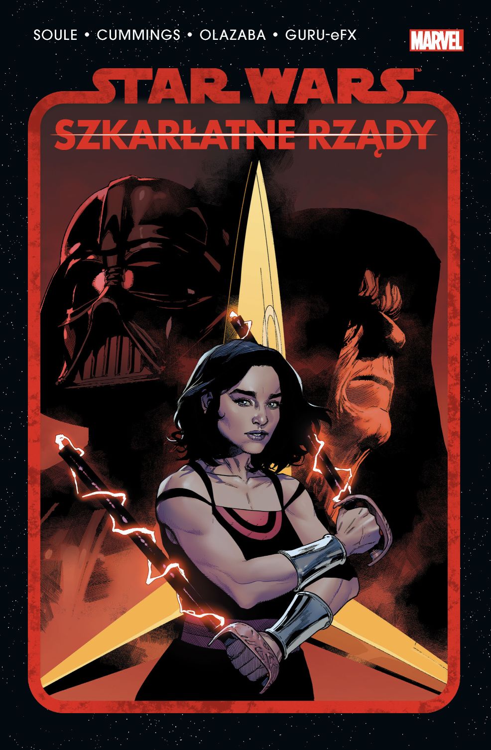 Okładka komiksu Star Wars. Szkarłatne rządy