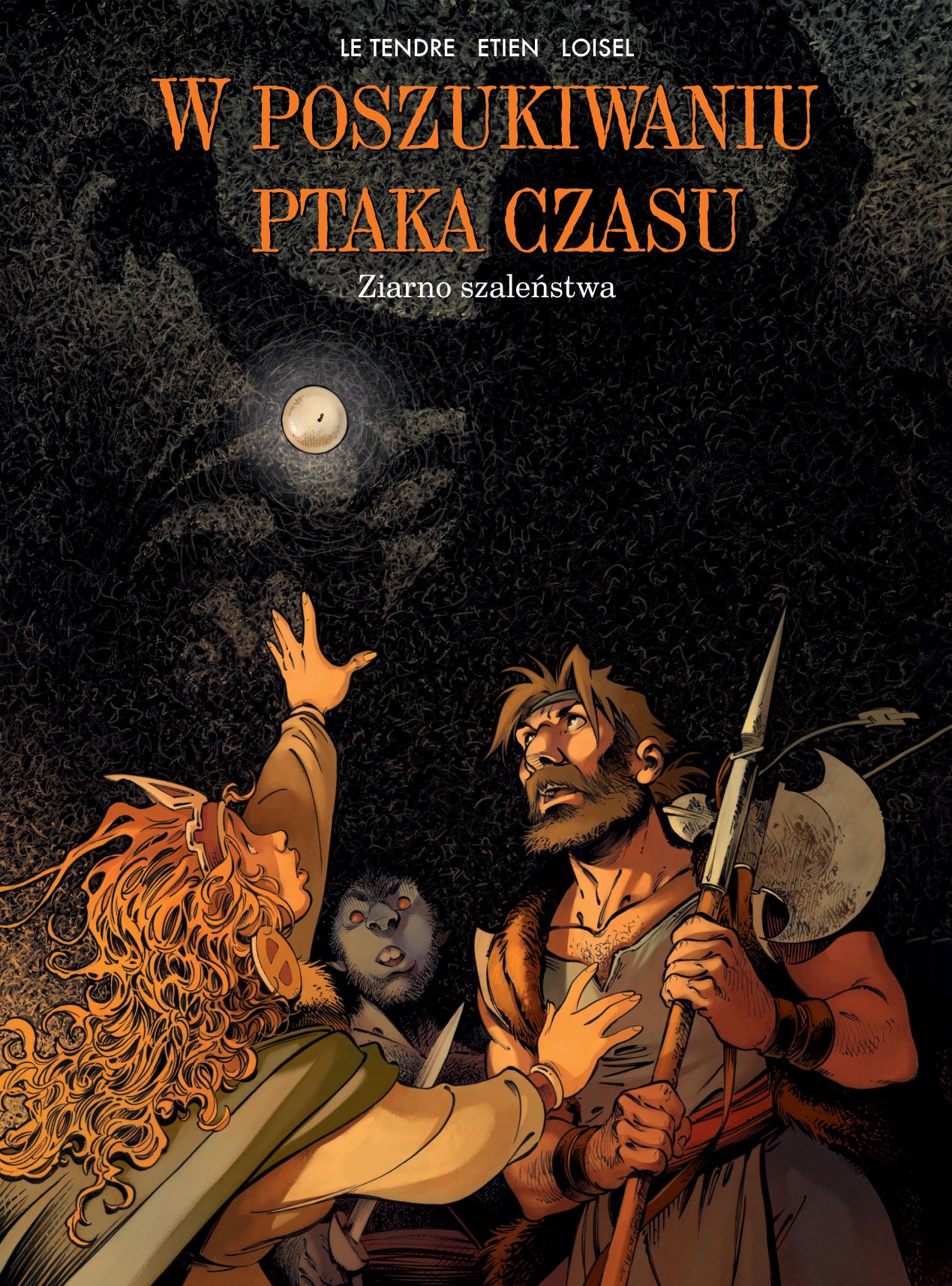 Okładka komiksu W poszukiwaniu Ptaka Czasu. Ziarno szaleństwa, tom 7