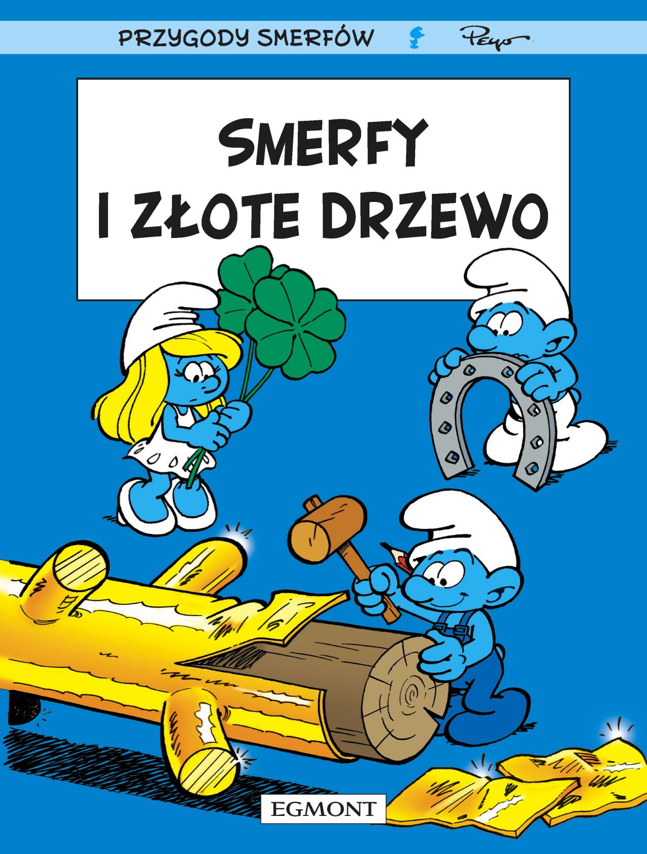 Okładka koimiksu Smerfy i Złote Drzewo, tom 29