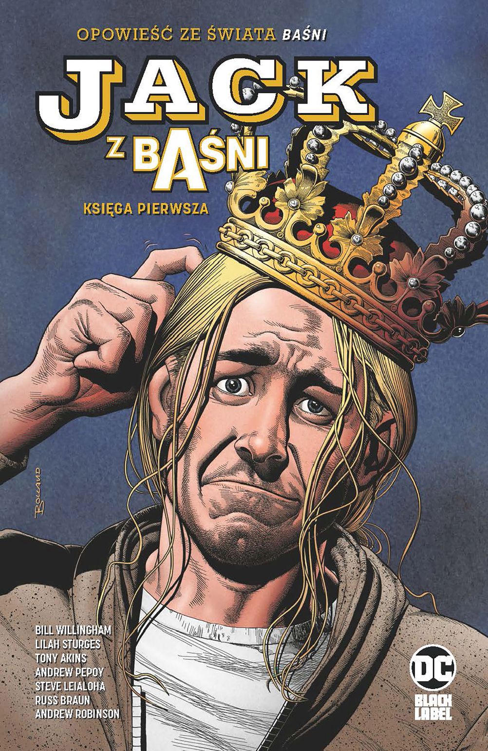 Okładka komiksu Jack z Baśni, tom 1