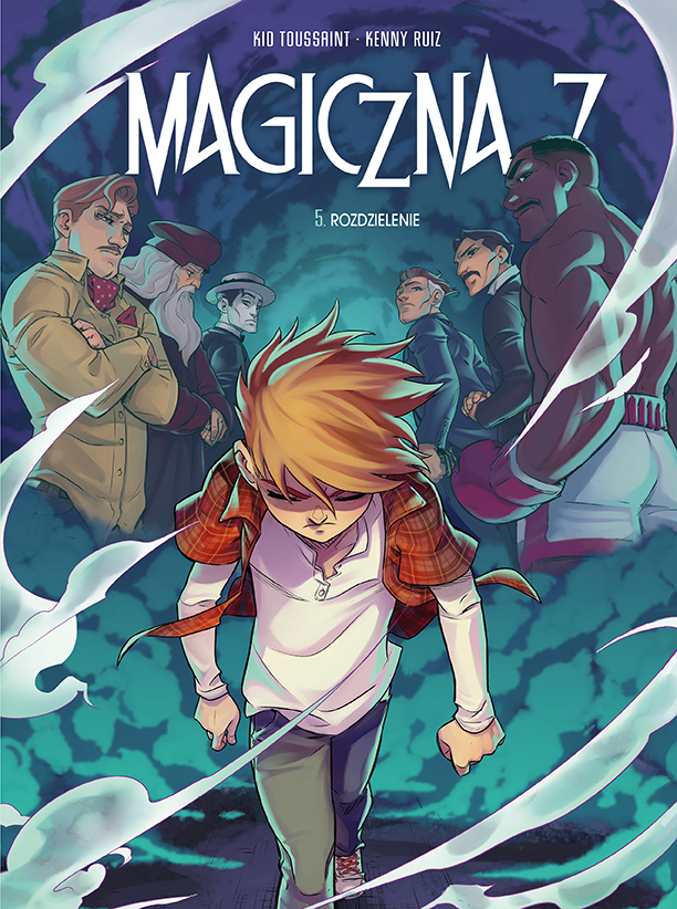 Okładka komiksu Magiczna 7. Rozdzielenie, tom 5