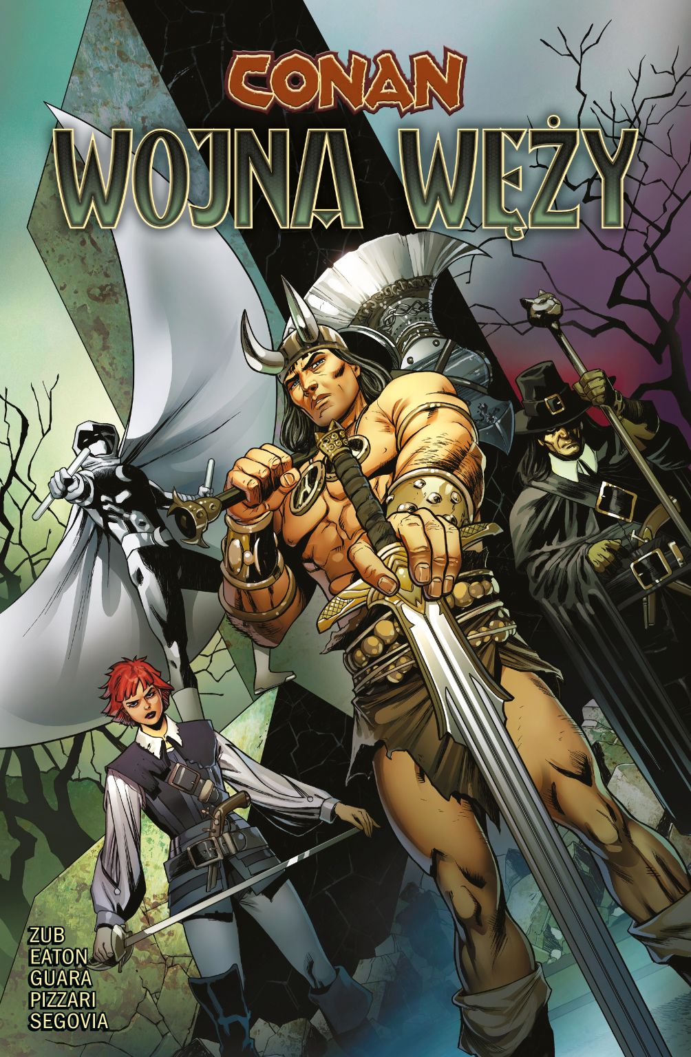 Okładka komiksu Conan – Wojna węży