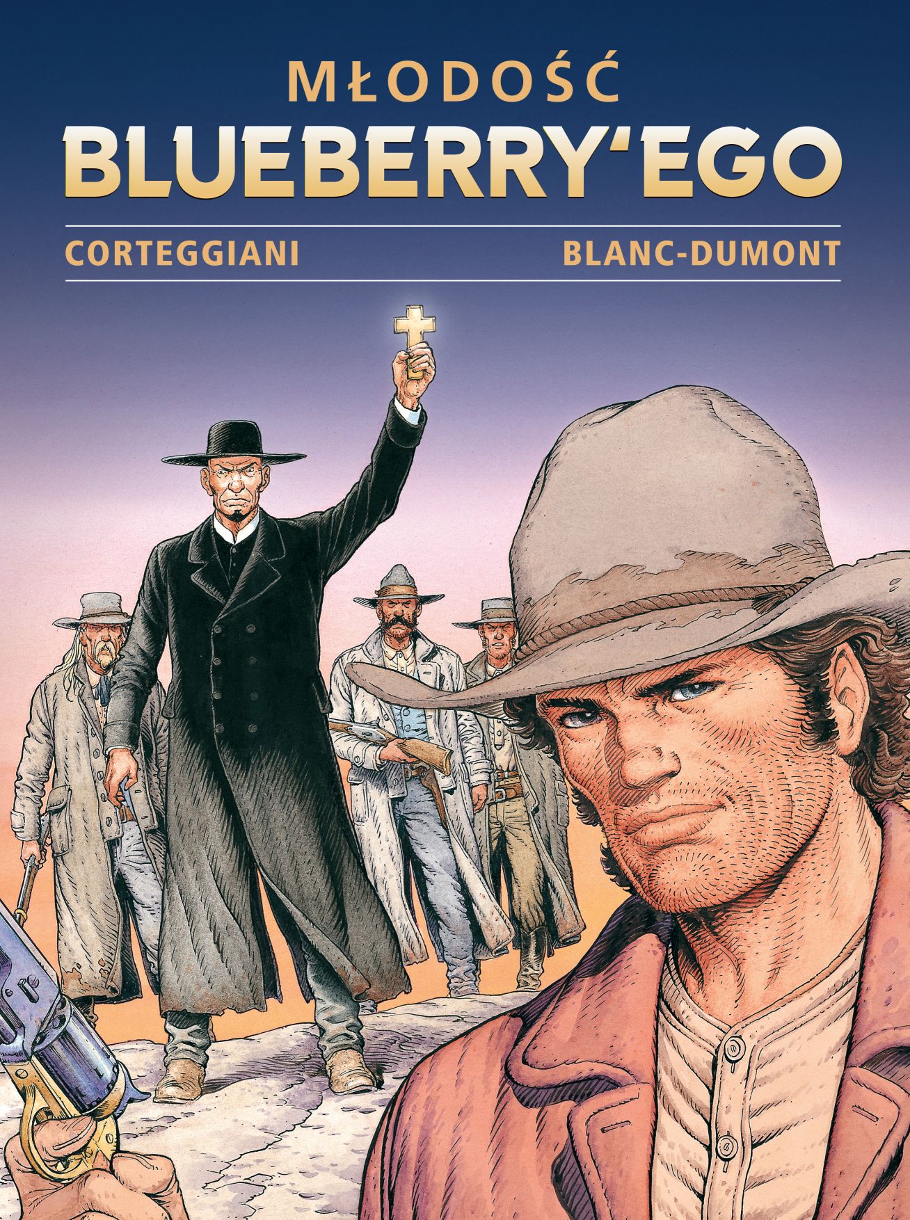 Okładka komiksu Plansze Europy. Młodość Blueberry’ego, tom 5