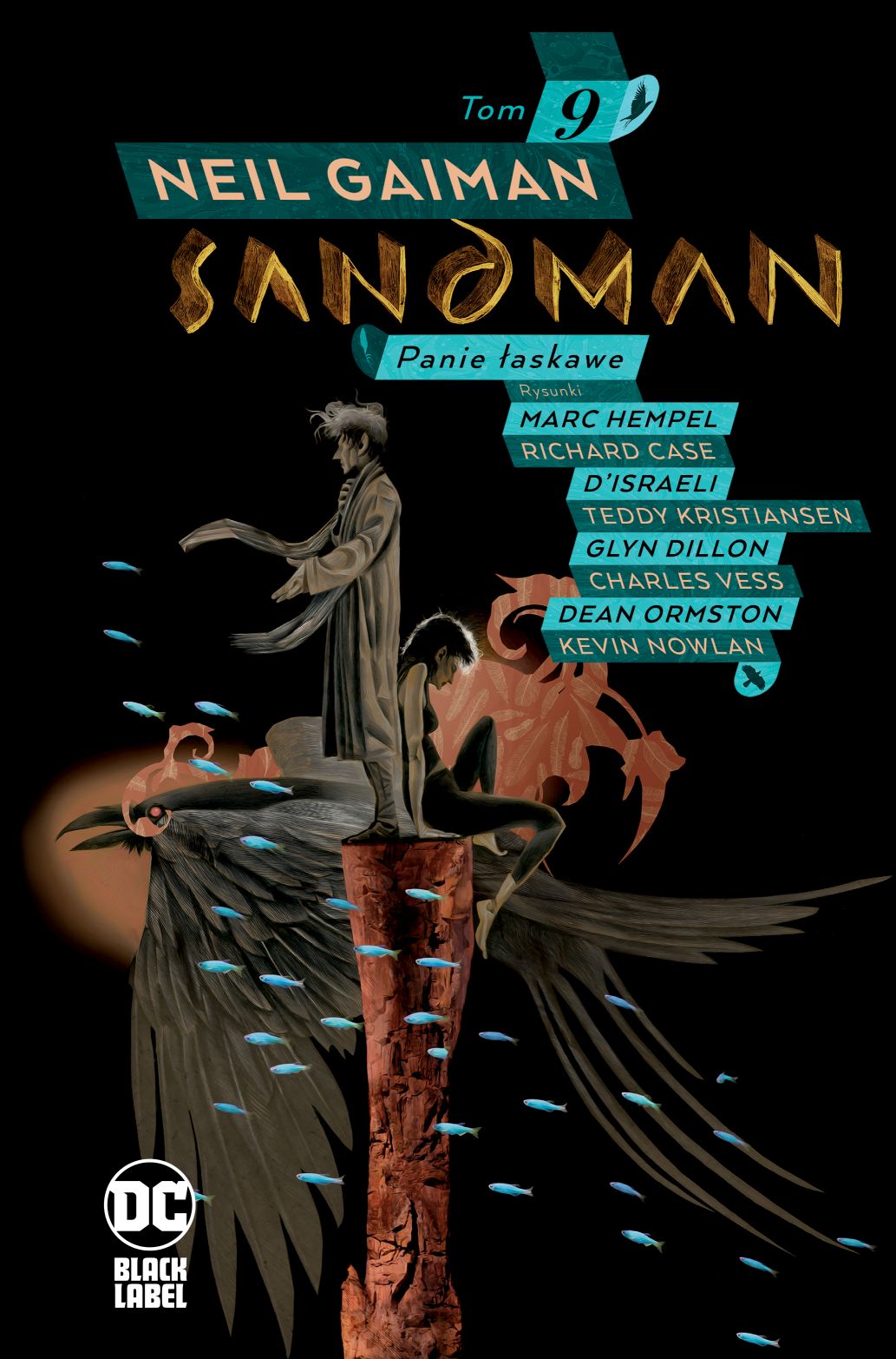 Okładka komiksu Sandman. Panie łaskawe, tom 9