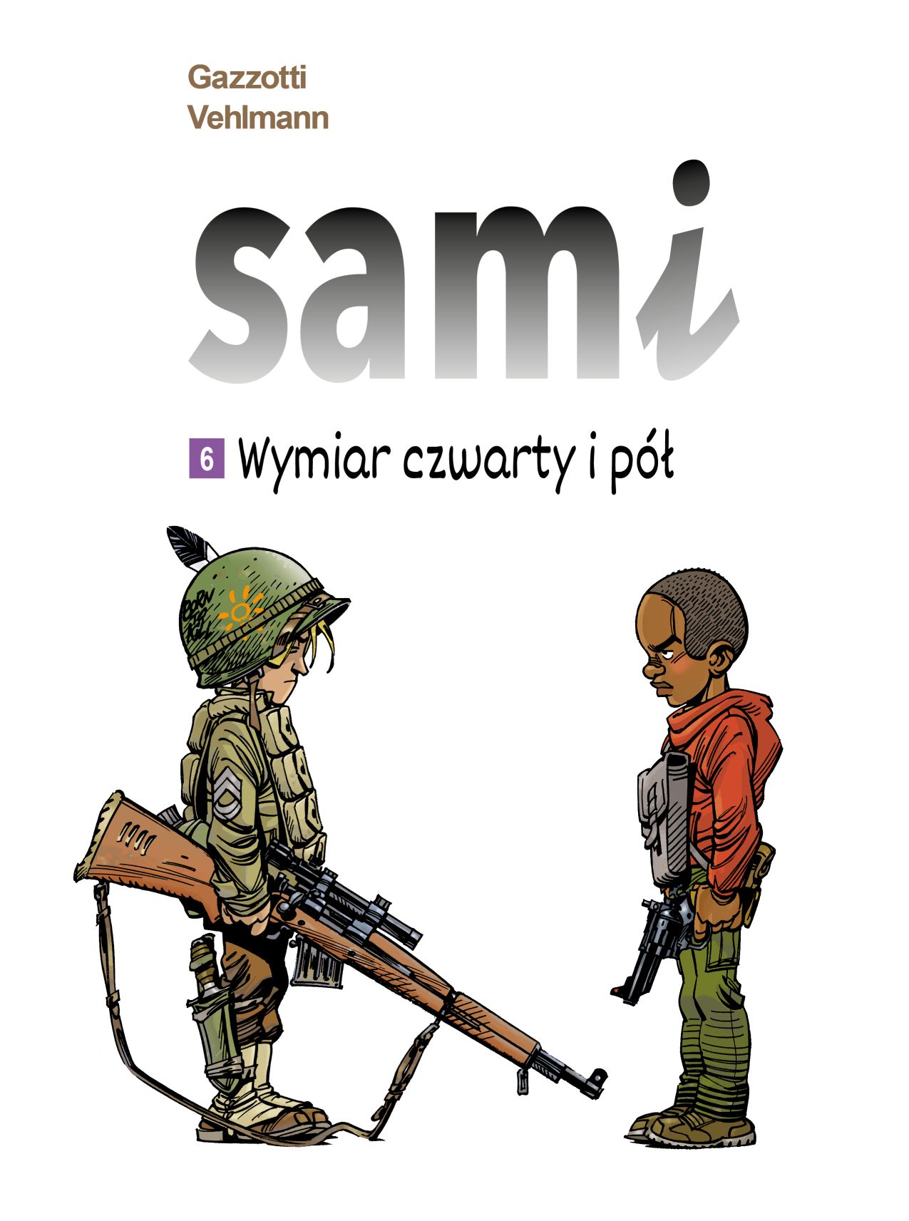 Okładka komiksu Sami. Wymiar czwarty i pół, tom 6