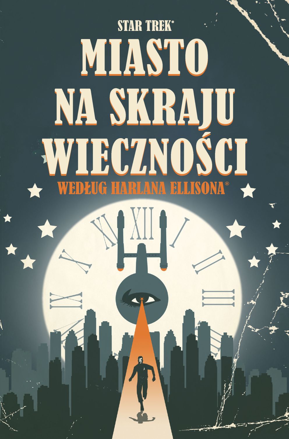 Okładka komiksu Star Trek. Miasto na skraju wieczności