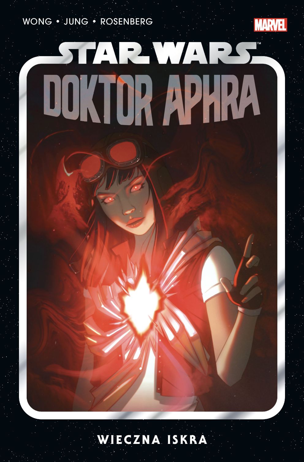 Okładka komiksu Star Wars. Doktor Aphra. Wieczna iskra, tom 5