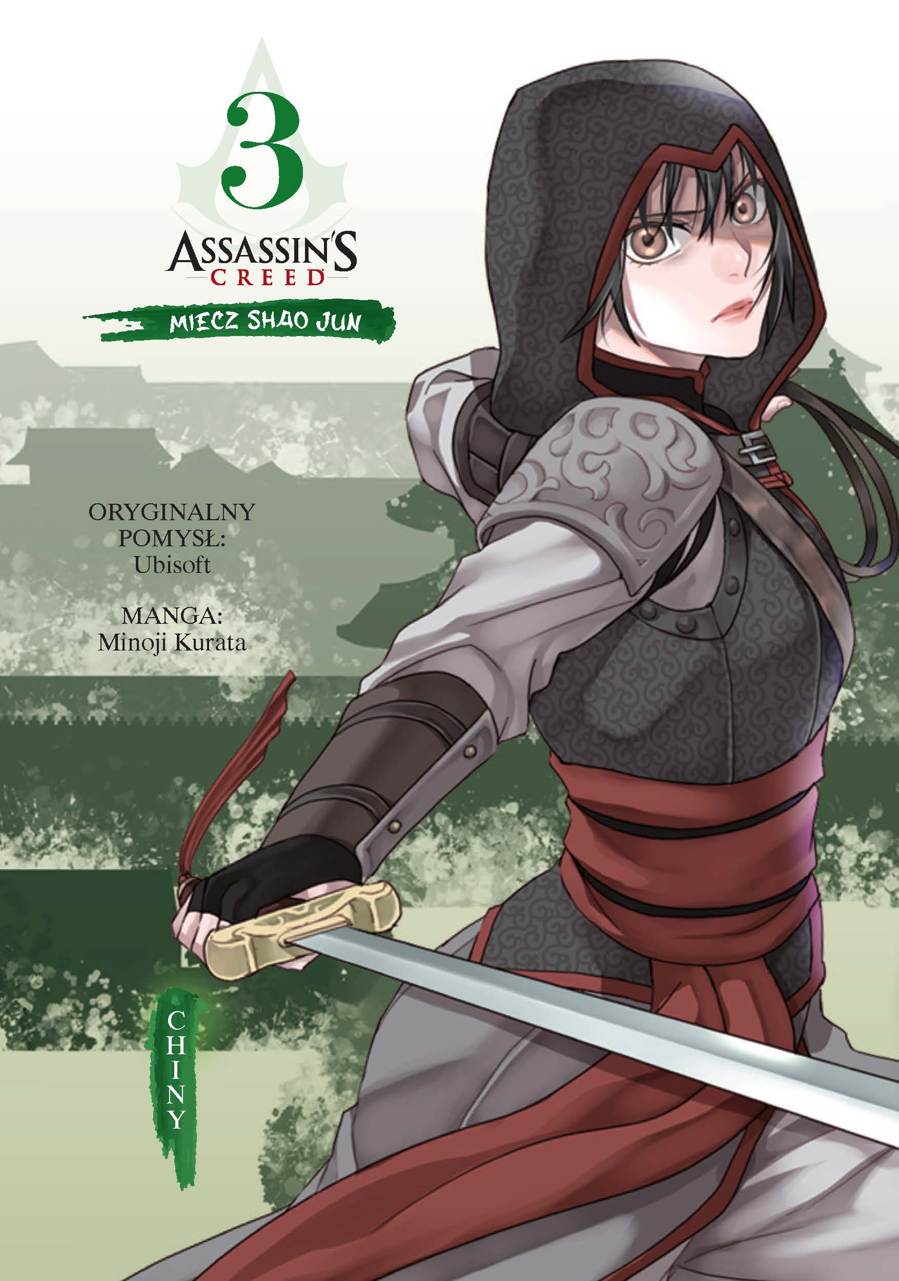 Okładka komiksu Assassin's Creed: Miecz Shao Jun. Chiny, tom 3