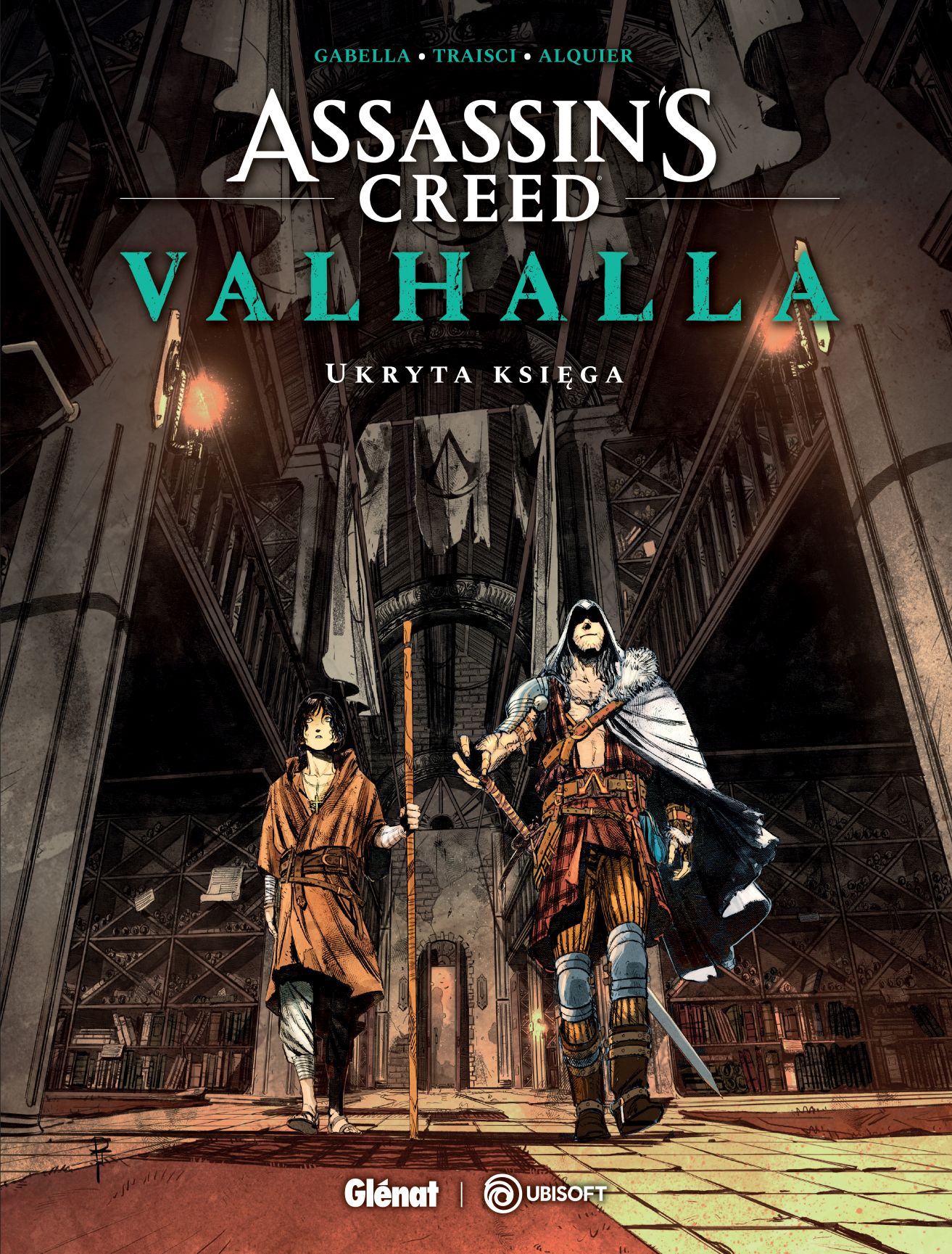 Okładka komiksu Assassin's Creed Valhalla - Ukryta księga