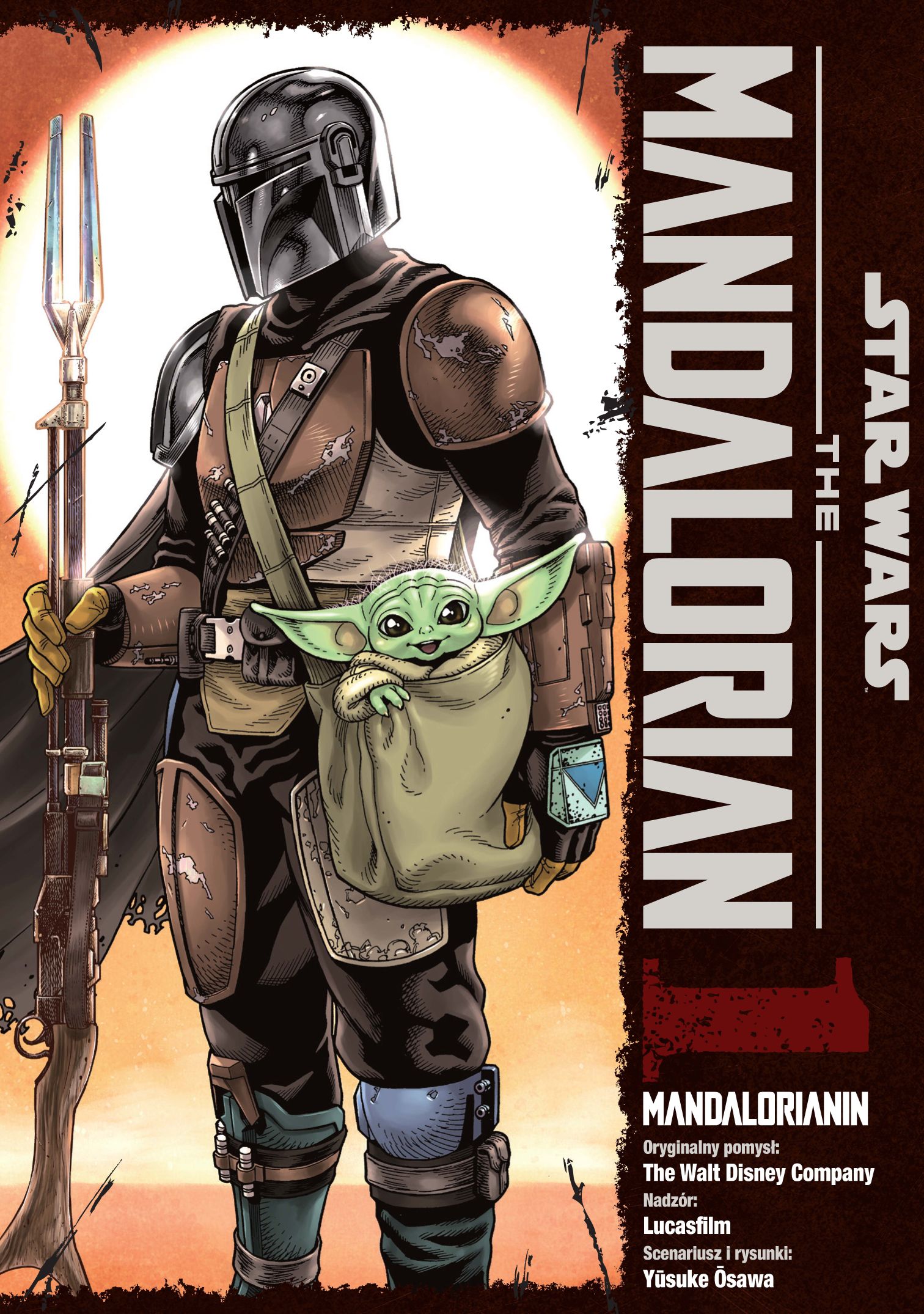 Okładka komiksu Star Wars. Mandalorianin, tom 1