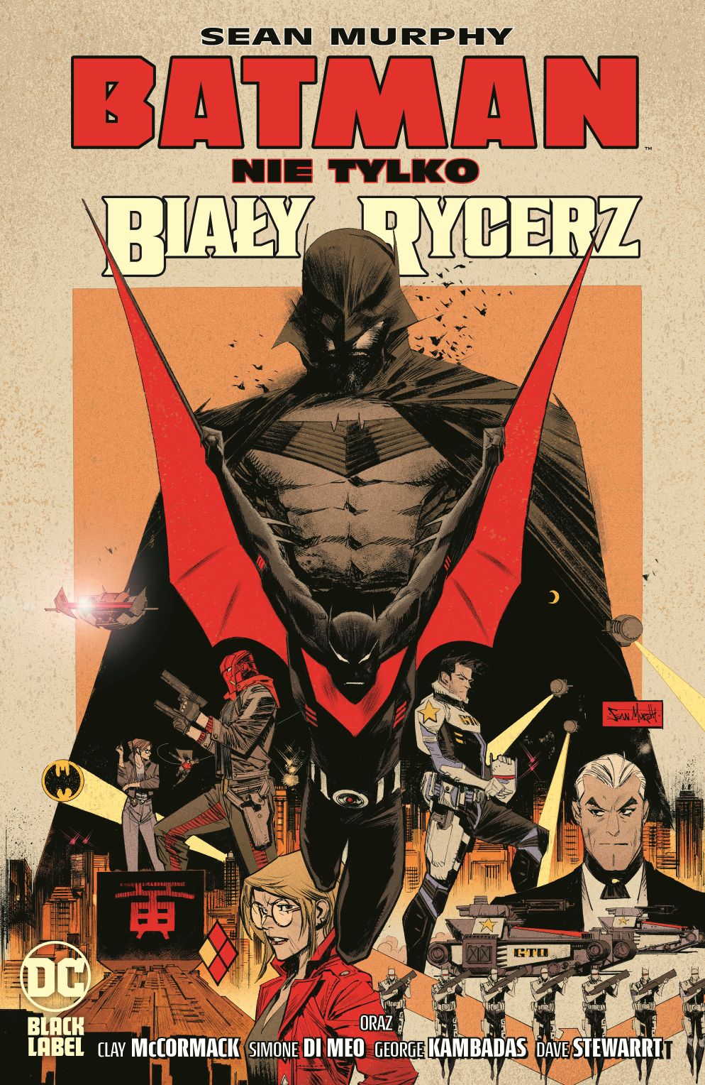 Okładka komiksu DC Black Label. Batman: Nie tylko Biały Rycerz