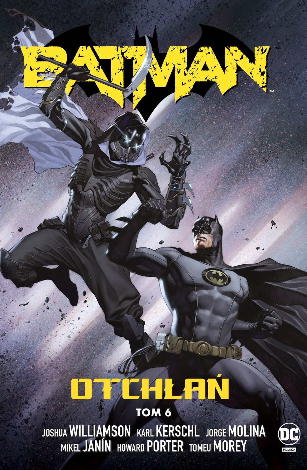 Okładka komiksu Uniwersum DC. Batman – Otchłań, tom 6