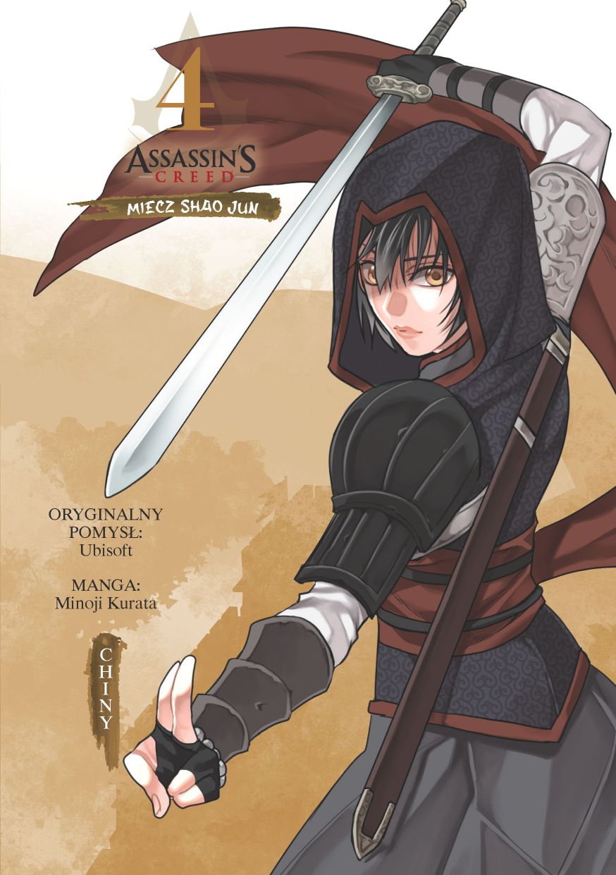 Okładka komiksu Assassin's Creed: Miecz Shao Jun. Chiny, tom 4