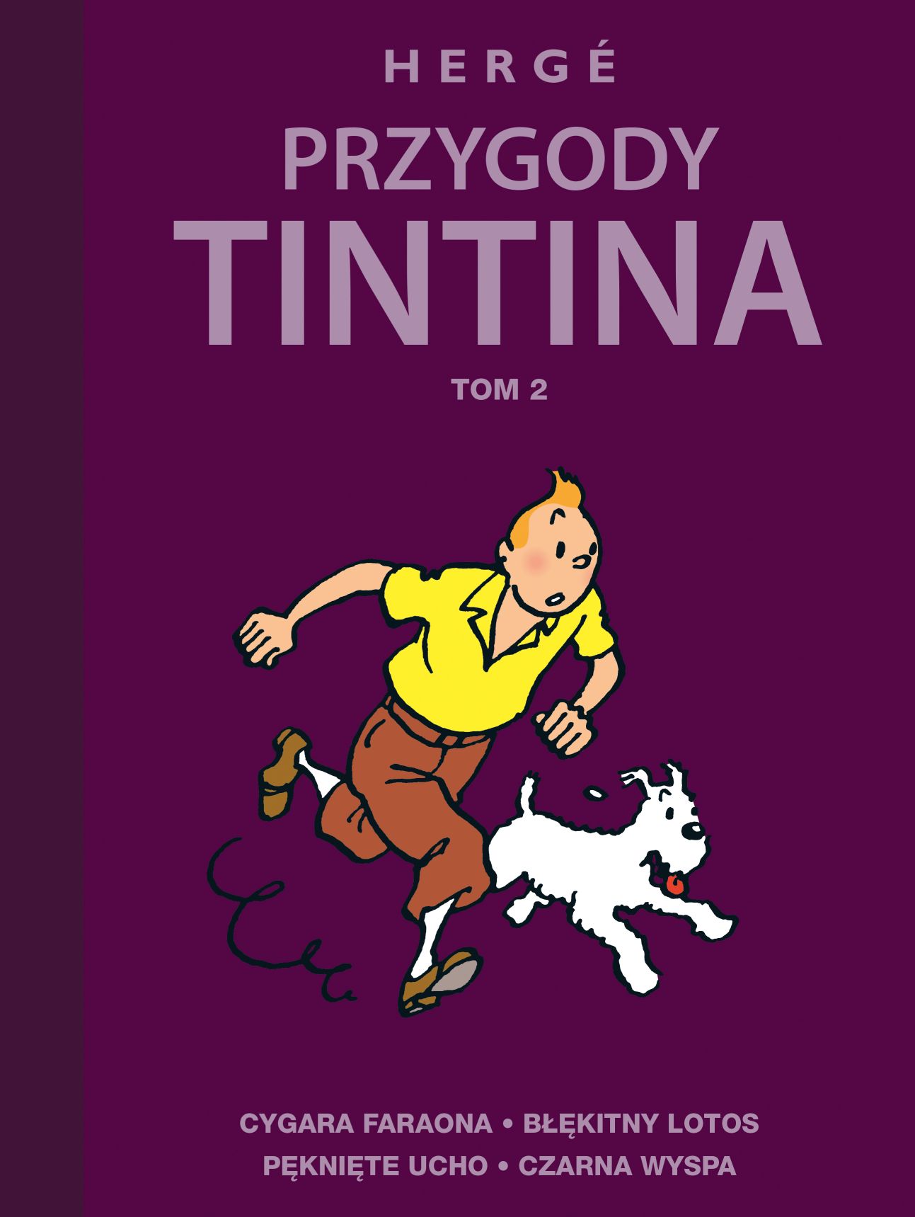 Okładka komiksu Przygody Tintina, tom 2