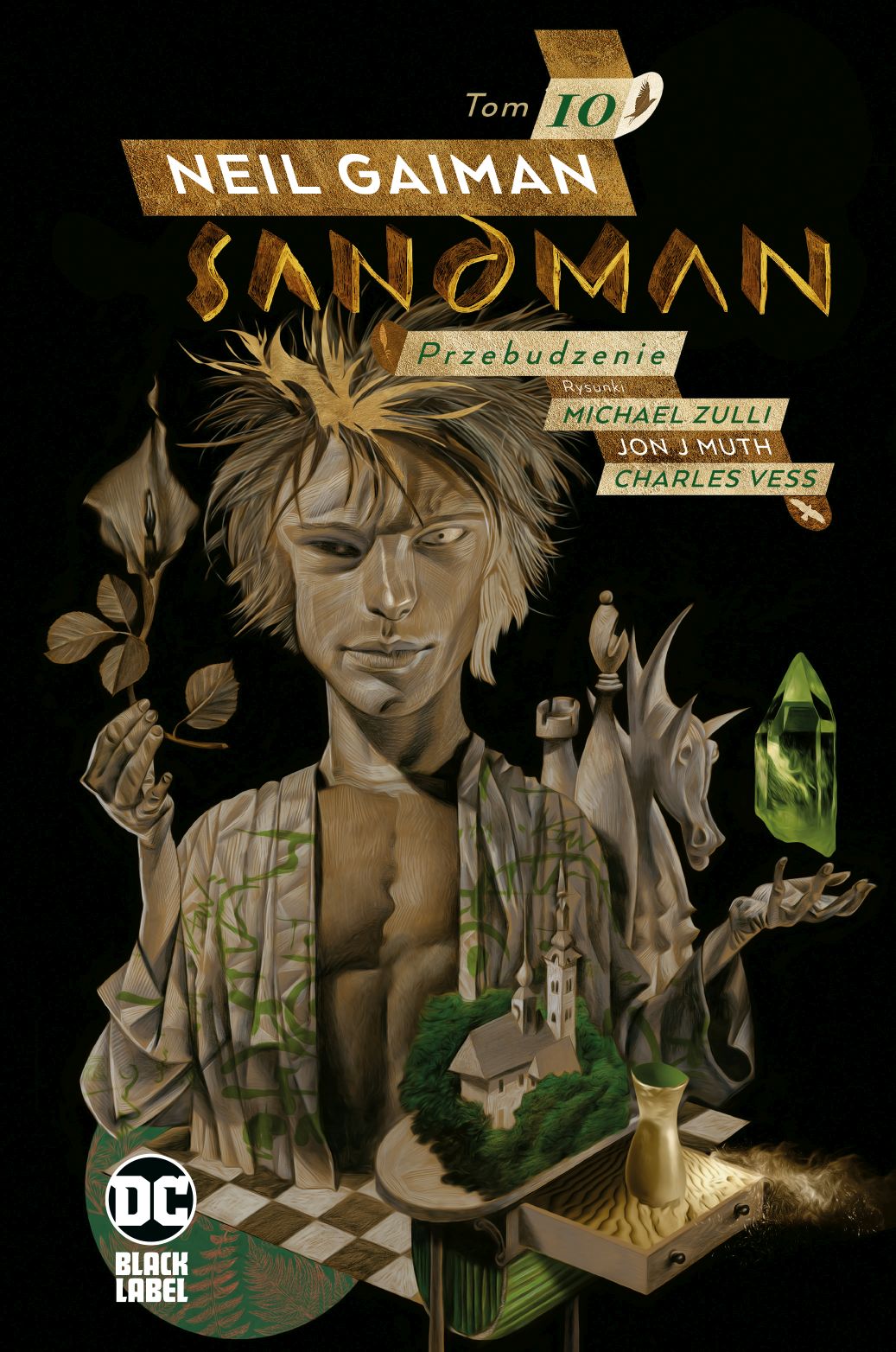 Okładka komiksu Sandman. Przebudzenie, tom 10