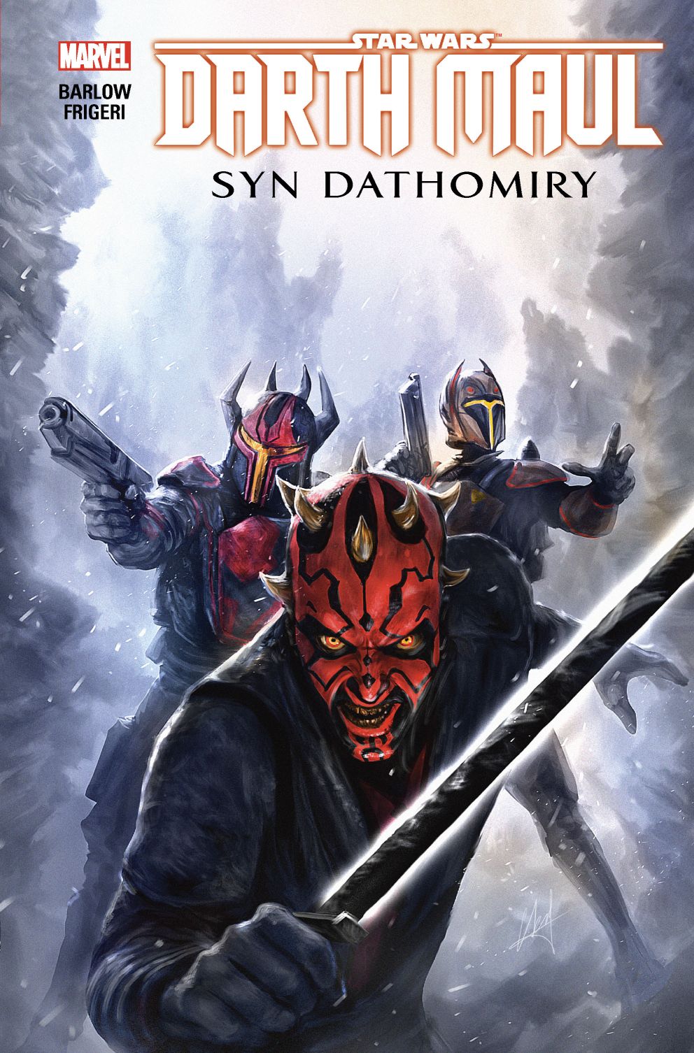 Okładka komiksu Star Wars. Darth Maul. Syn Dathomiry