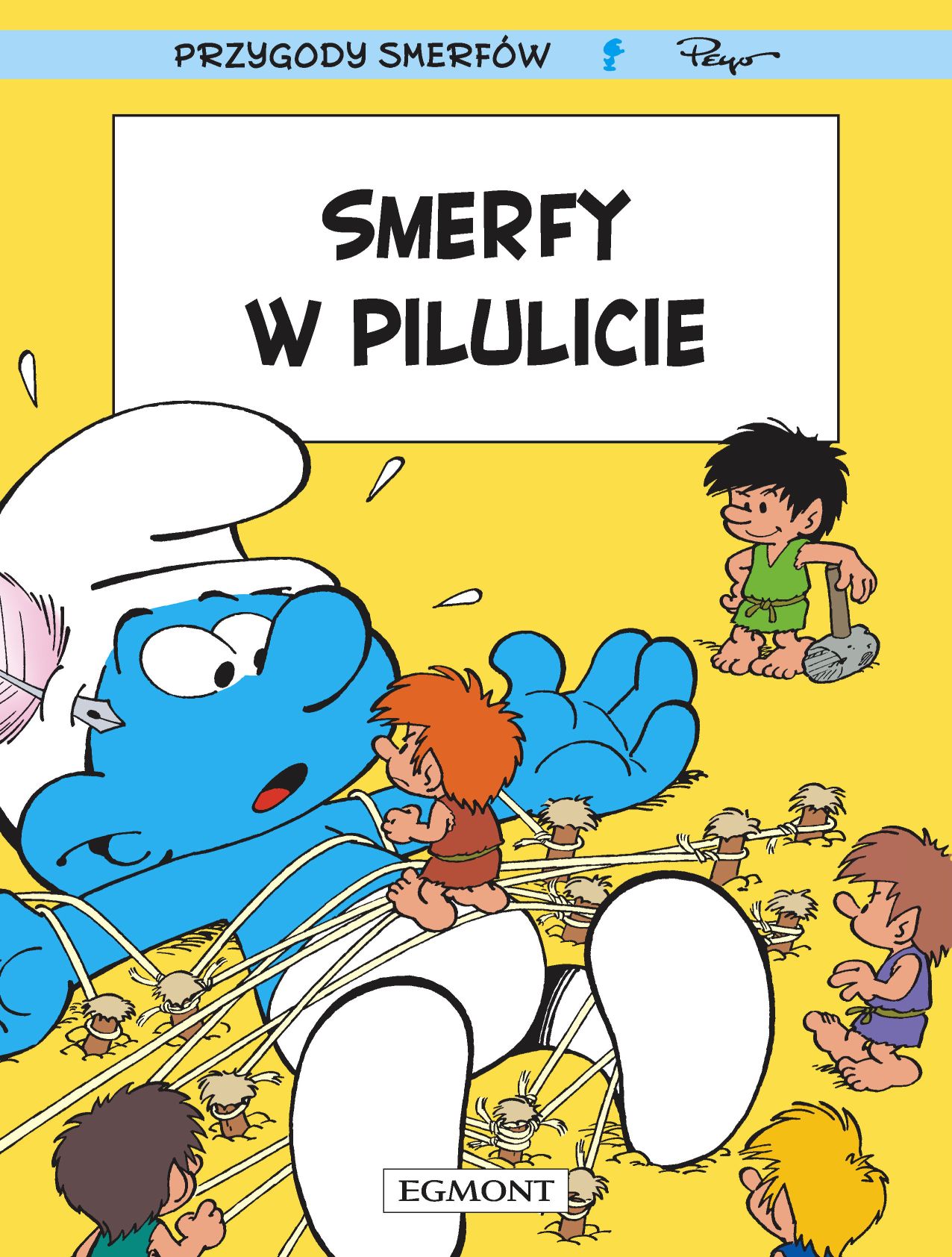 Okładka komiksu Smerfy Komiks. Smerfy w Pilulicie, tom 31