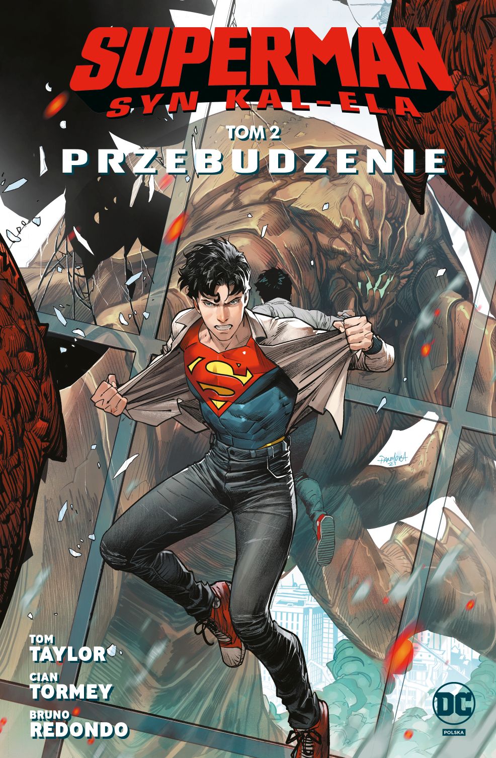 Okładka komiksu Uniwersum DC. Superman: Syn Kal-Ela – Przebudzenie, tom 2