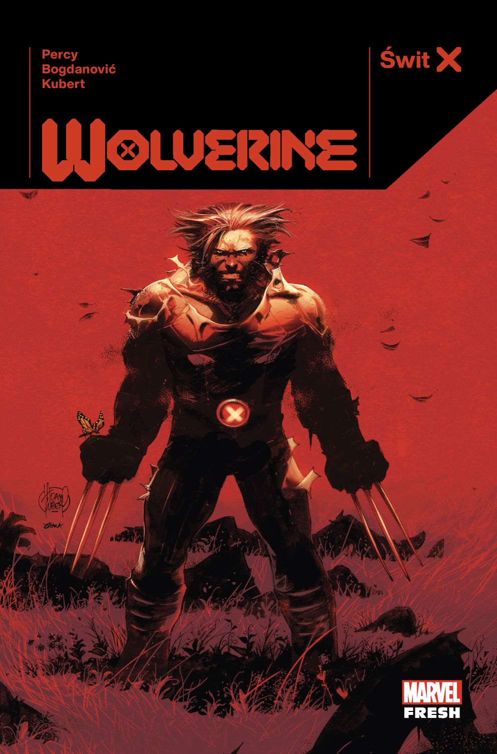 Okładka komiksu Marvel Fresh. Świt X – Wolverine